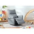 Fauteuil inclinable électrique pivotant et berçant pour adultes, fauteuil inclinable pivotant et berçant à 270, petit fauteuil inclinable électrique pour salon