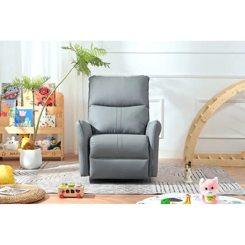 Fauteuil inclinable électrique pivotant et berçant pour adultes, fauteuil inclinable pivotant et berçant à 270, petit fauteuil inclinable électrique pour salon