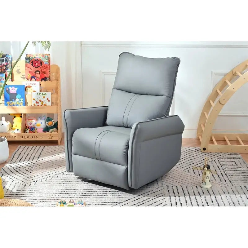 Fauteuil inclinable électrique pivotant et berçant pour adultes, fauteuil inclinable pivotant et berçant à 270, petit fauteuil inclinable électrique pour salon