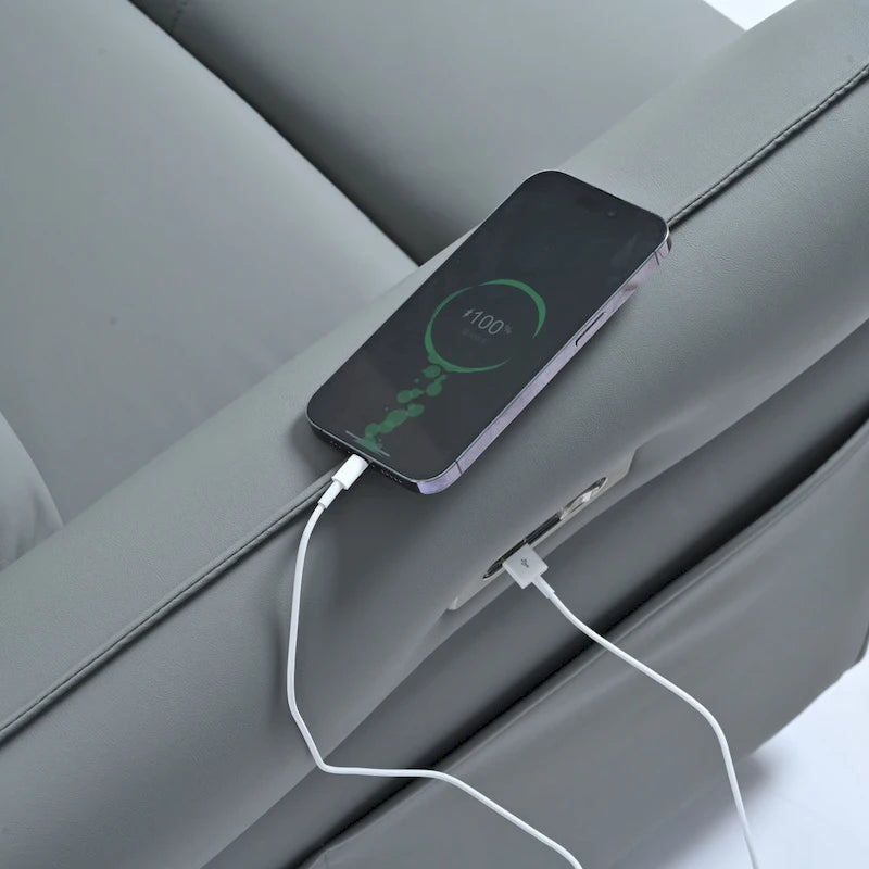Elektrischer drehbarer Schaukel-Relaxsessel für Erwachsene, um 270° drehbarer Schaukel-Relaxsessel, elektrisch betriebener kleiner Relaxsessel fürs Wohnzimmer