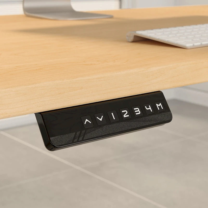 Bureau assis-debout électrique à hauteur réglable 60x30