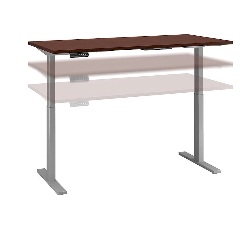 Bureau assis-debout électrique à hauteur réglable 60x30