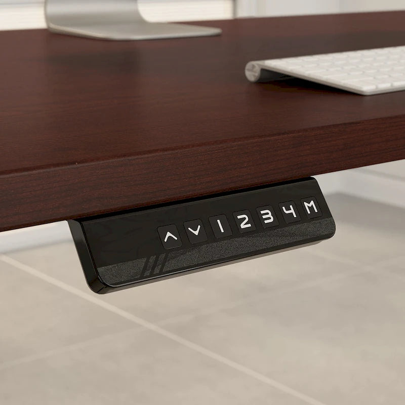 Bureau assis-debout électrique à hauteur réglable 60x30