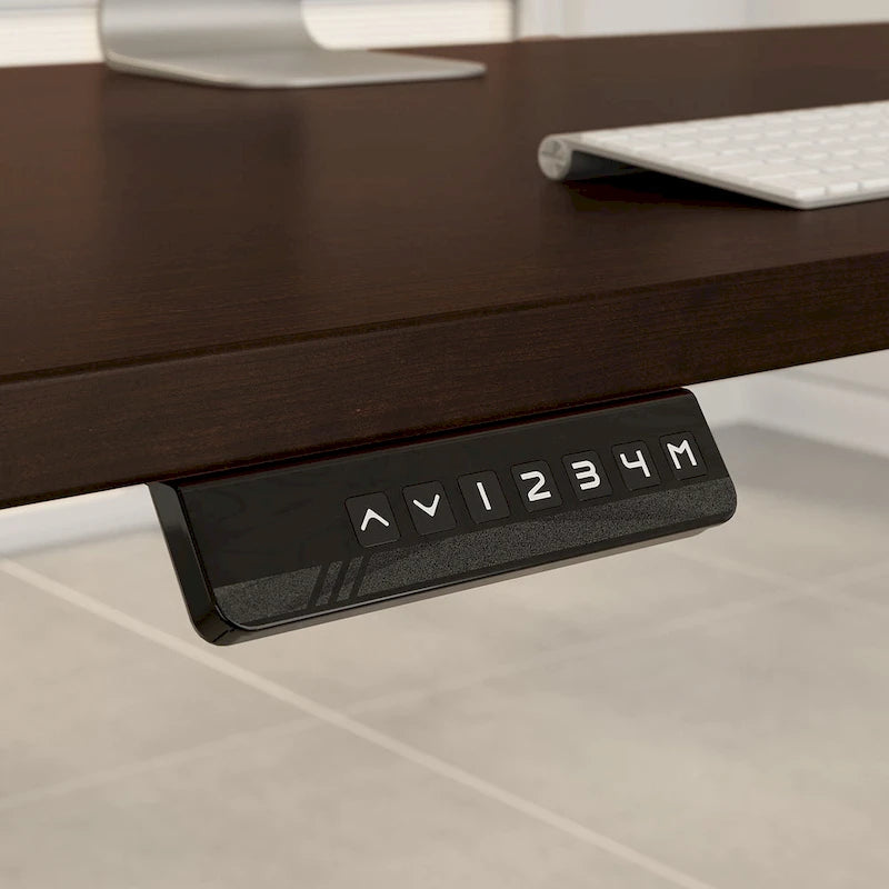 Bureau assis-debout électrique à hauteur réglable 60x30