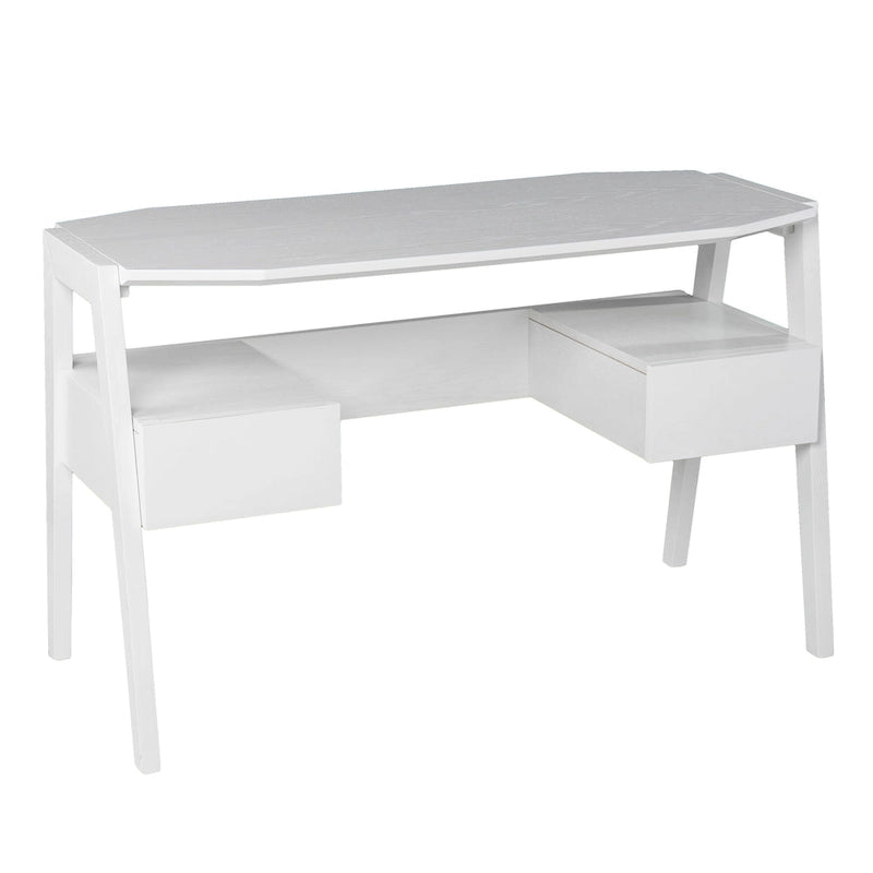 Biurko do pisania w stylu mid-century modern ze schowkiem