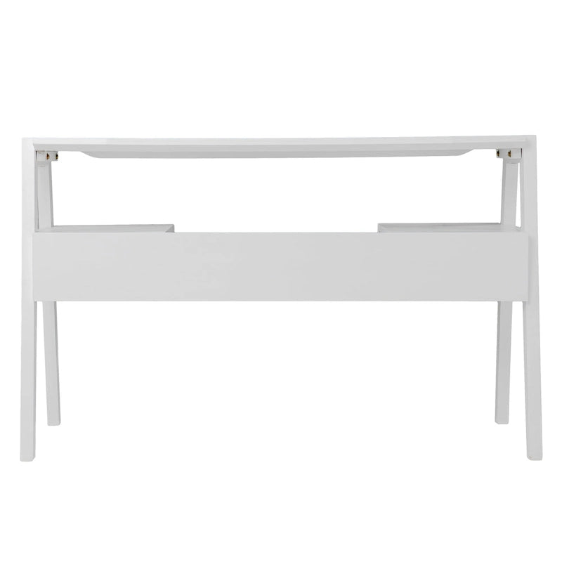 Biurko do pisania w stylu mid-century modern ze schowkiem