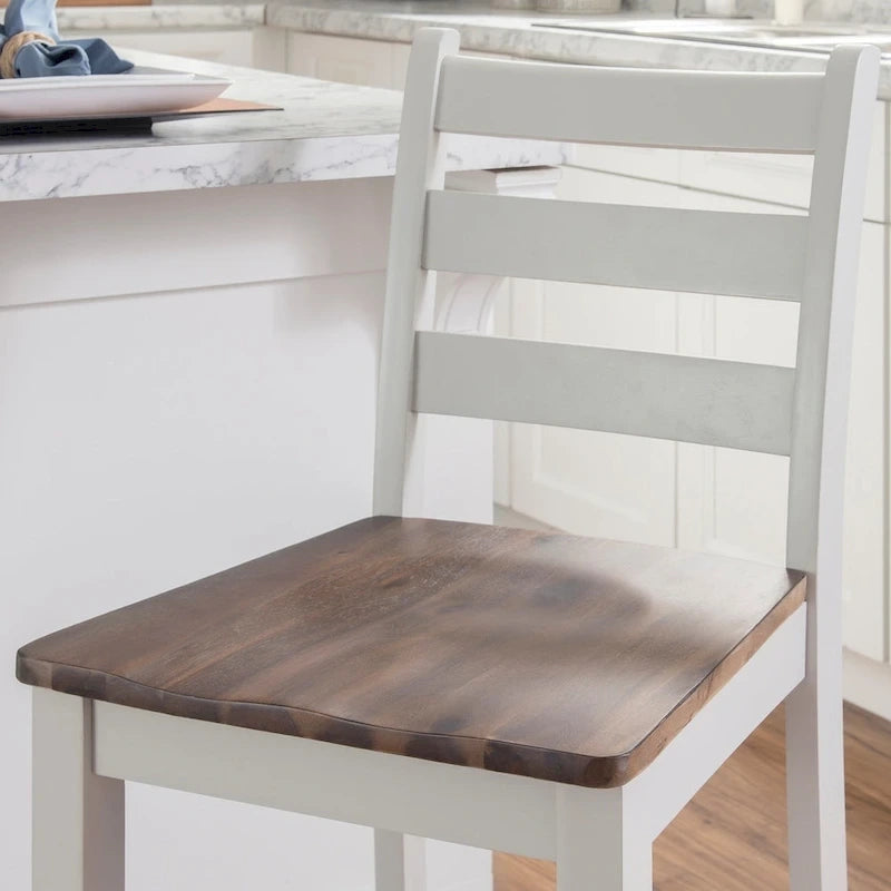 Tresenhocker im Landhausstil (2er-Set)
