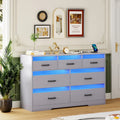 Cassettiera a 7 cassetti con luce LED e porte USB