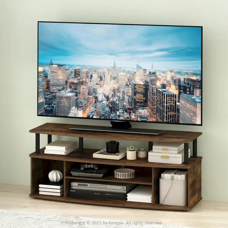 Grande centro d'intrattenimento per TV da 55 pollici