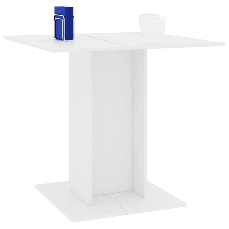 Esstisch Weiß 31.5x31.5x29.5 Holzwerkstoff