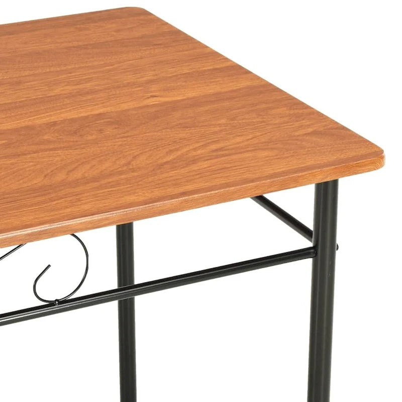 Brązowy stół do jadalni 47.2x27.6x29.5 MDF