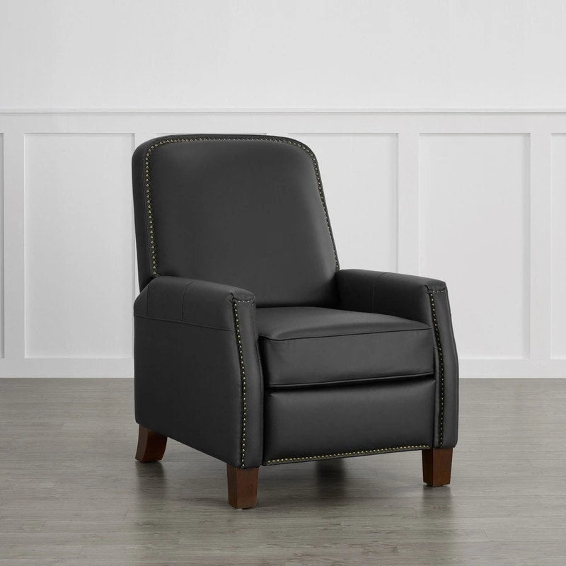 Relaxsessel mit Druckmechanik für Erwachsene, Kunstledersessel fürs Wohnzimmer