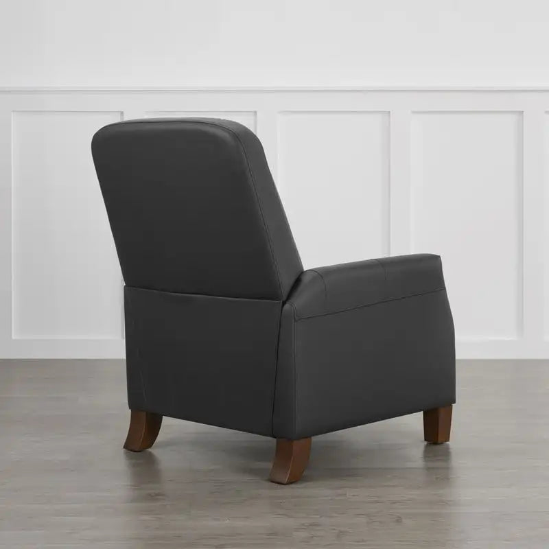 Relaxsessel mit Druckmechanik für Erwachsene, Kunstledersessel fürs Wohnzimmer