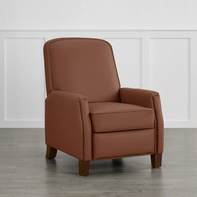Relaxsessel mit Druckmechanik für Erwachsene, Kunstledersessel fürs Wohnzimmer