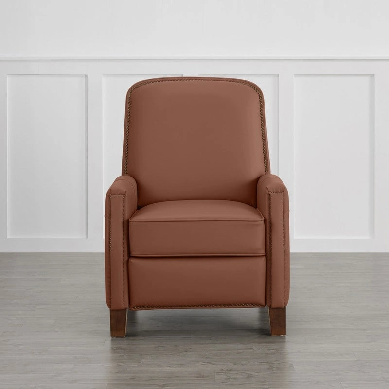 Relaxsessel mit Druckmechanik für Erwachsene, Kunstledersessel fürs Wohnzimmer