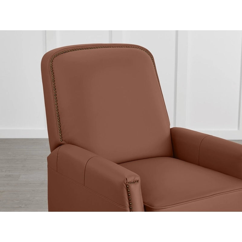Relaxsessel mit Druckmechanik für Erwachsene, Kunstledersessel fürs Wohnzimmer