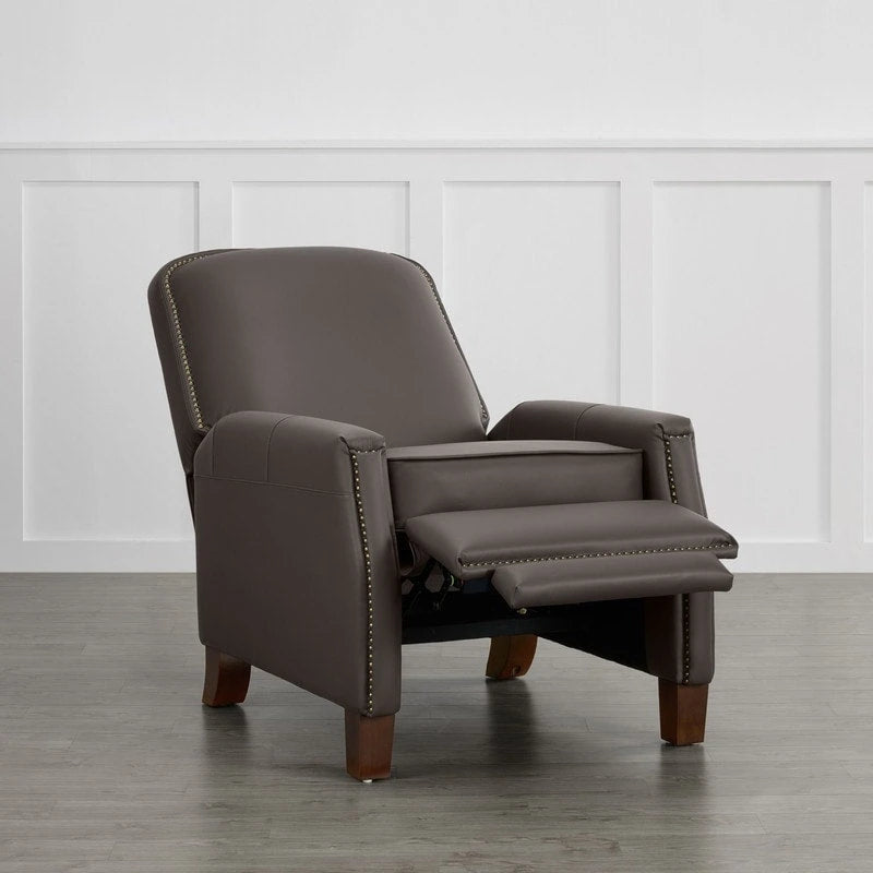 Relaxsessel mit Druckmechanik für Erwachsene, Kunstledersessel fürs Wohnzimmer