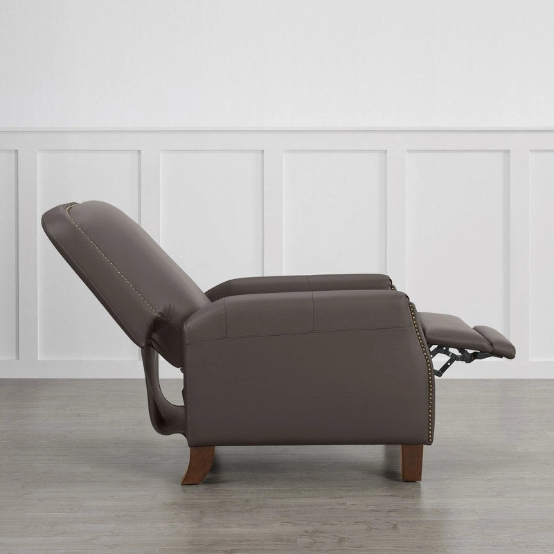 Relaxsessel mit Druckmechanik für Erwachsene, Kunstledersessel fürs Wohnzimmer