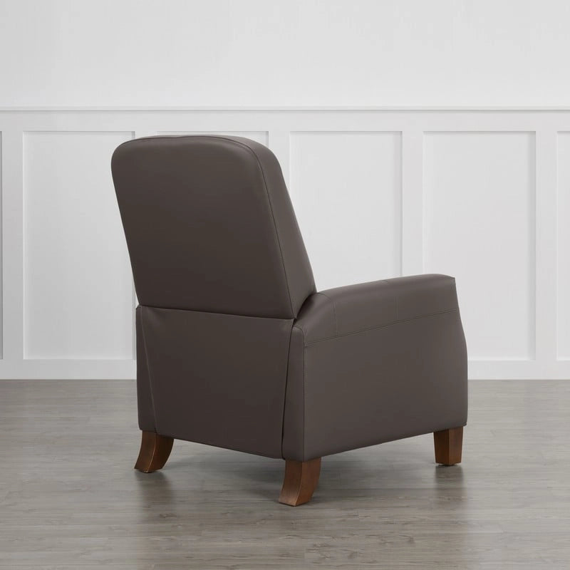 Relaxsessel mit Druckmechanik für Erwachsene, Kunstledersessel fürs Wohnzimmer