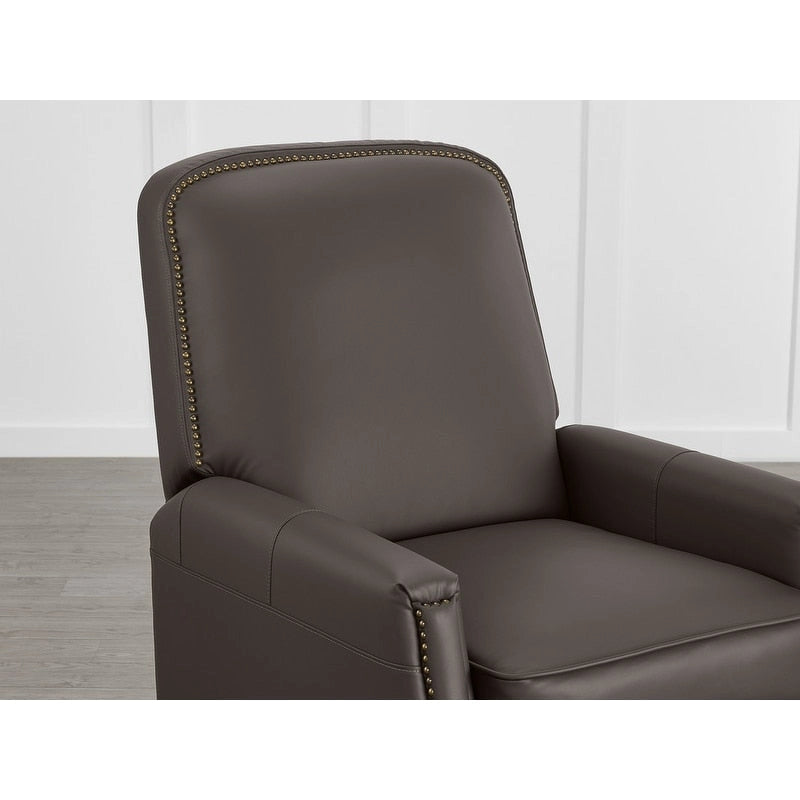 Relaxsessel mit Druckmechanik für Erwachsene, Kunstledersessel fürs Wohnzimmer