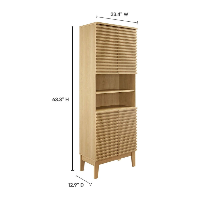 Tall Bathroom Storage Cabinet