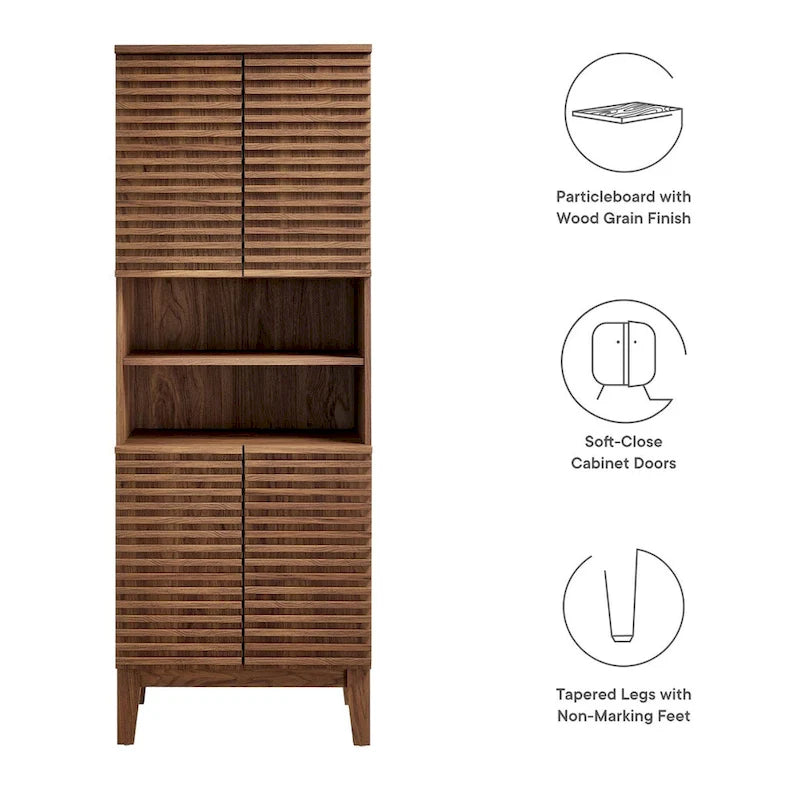 Tall Bathroom Storage Cabinet