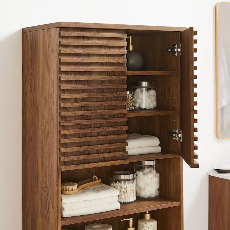 Tall Bathroom Storage Cabinet